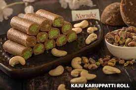 Noruks Kaju Karuppatti Pista Roll 500gms