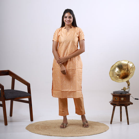 Tussur Silk Top And Bottom